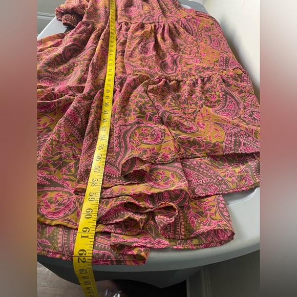 NWT $288 Free People Folklore Maxi Dress Size Medium Bohemian Whimsical Cottage - Picture 16 of 16